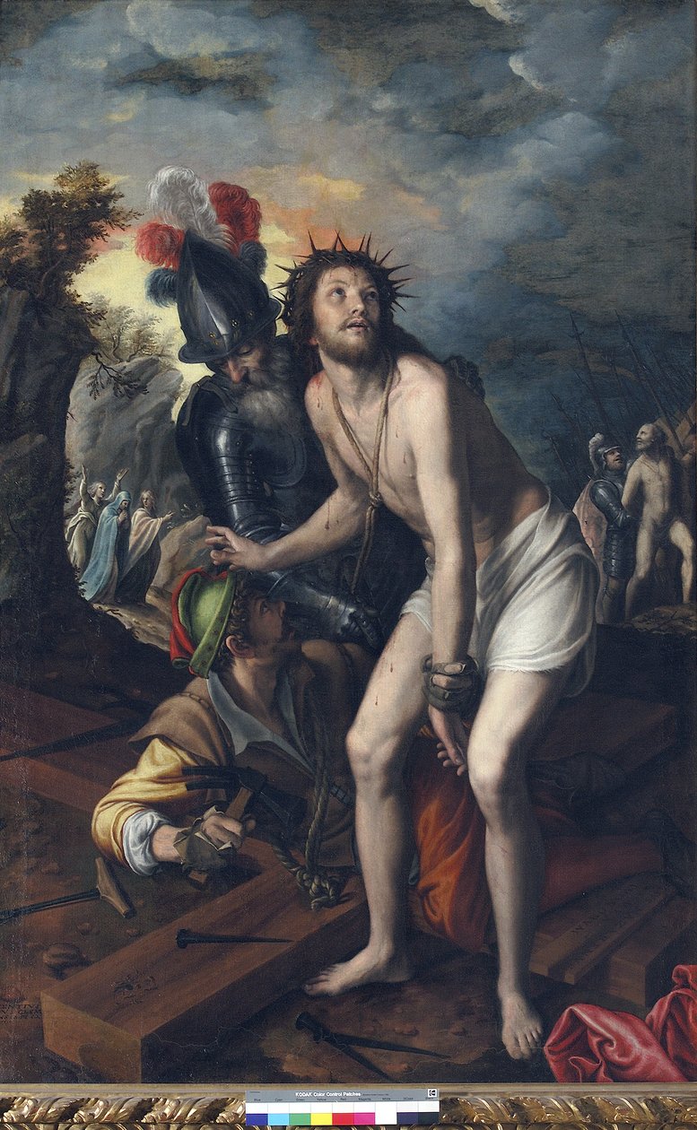 Jesus naglede til korset af Vincenzo Campi