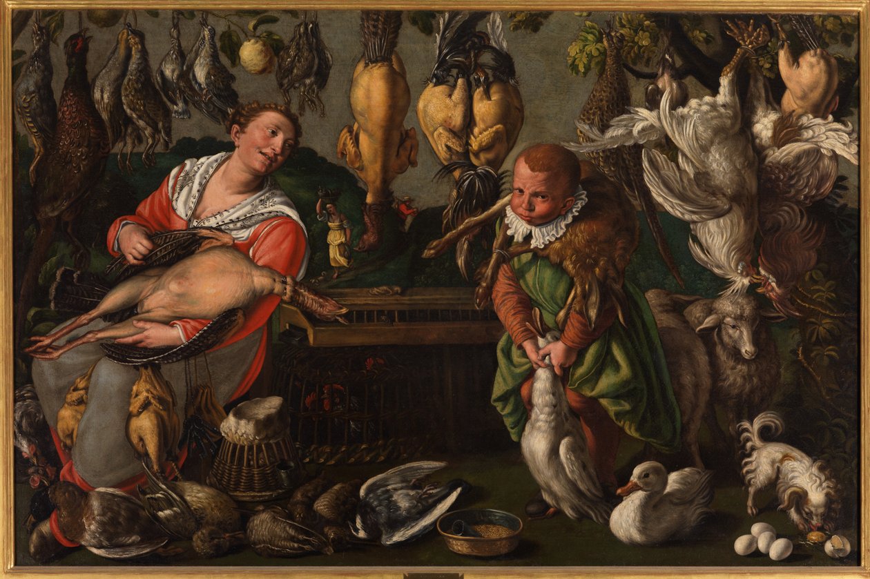 Fjerkræsælgeren af Vincenzo Campi