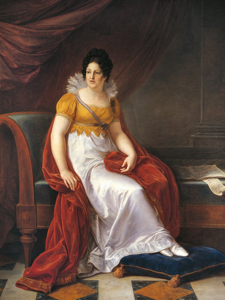 Portræt af Marie Louise, hertuginde af Parma (Wien af Vincenzo Camuccini