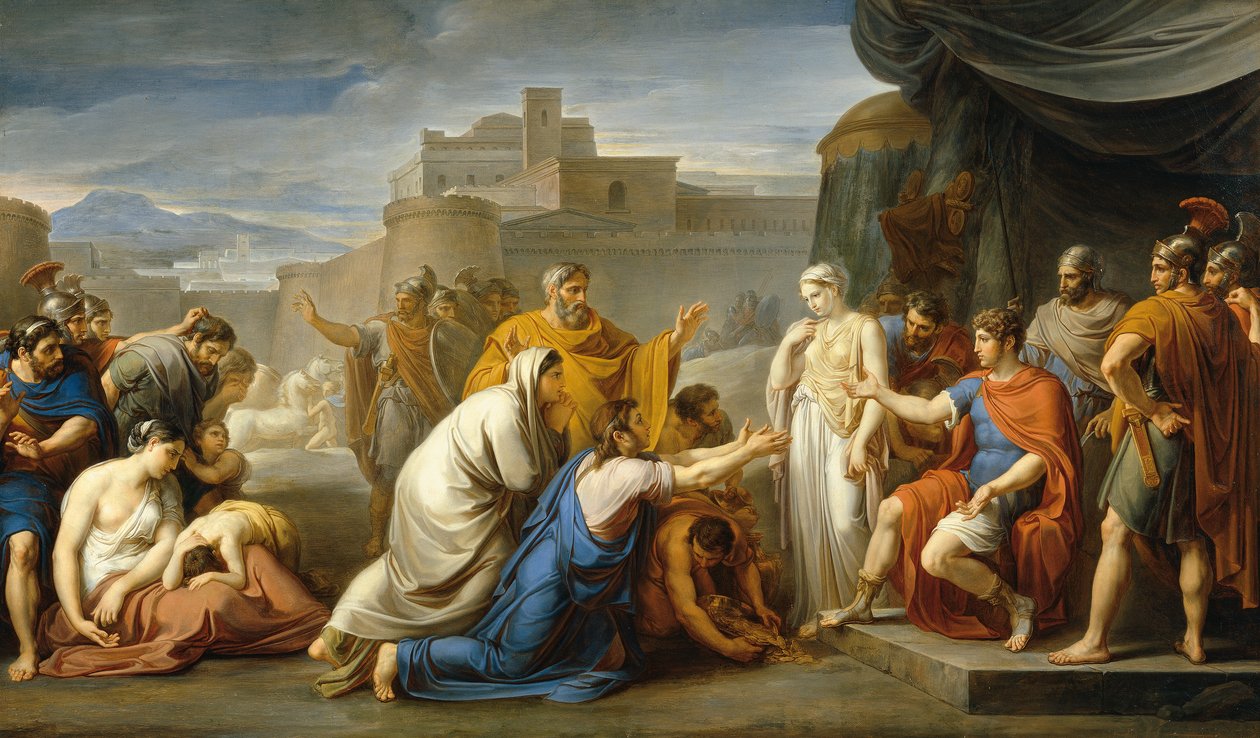 Scipios mådehold af Vincenzo Camuccini