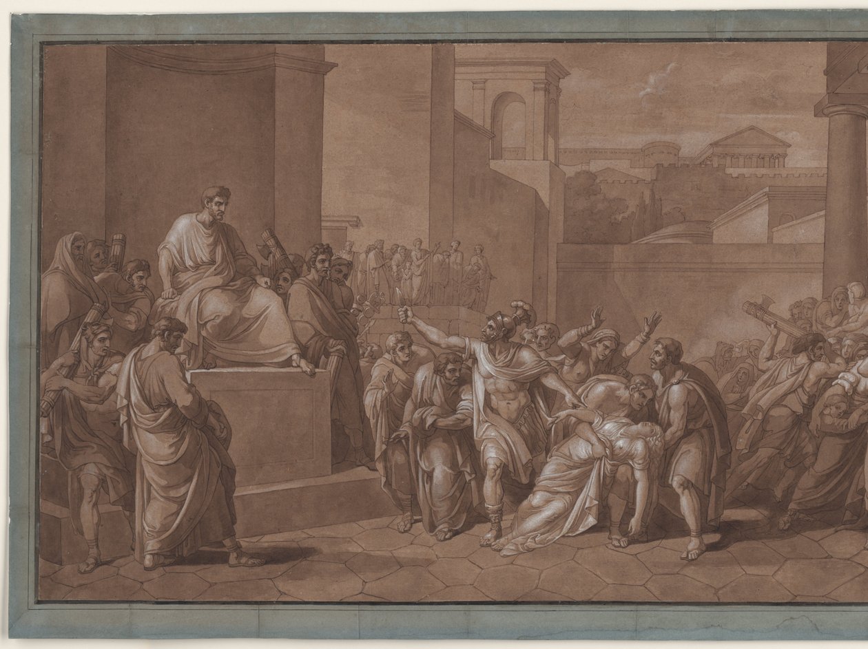 Virginias død af Vincenzo Camuccini