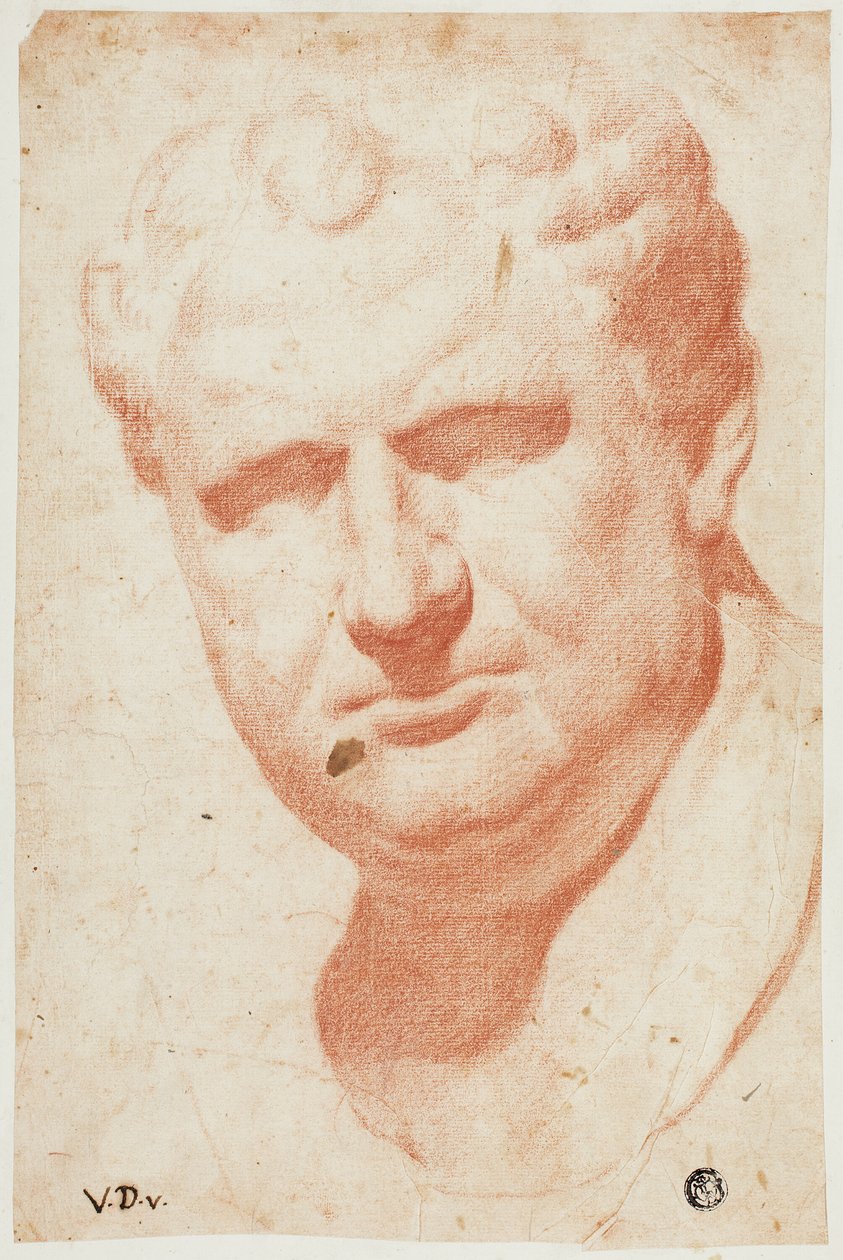 Gammel portrætbuste af Vespasian af Vincenzo Dandini