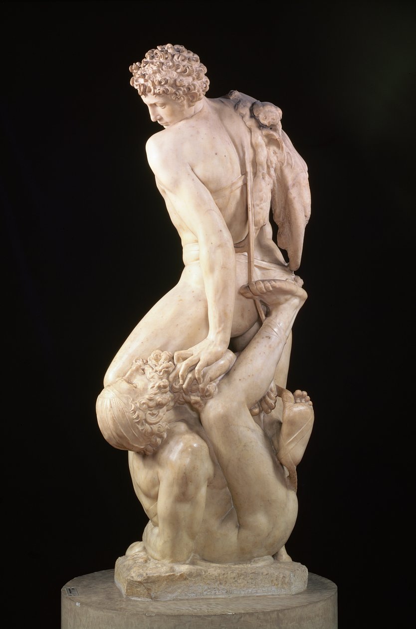 Ære overvindende bedrag, 1561 (marmor) (se også 79838) af Vincenzo Danti