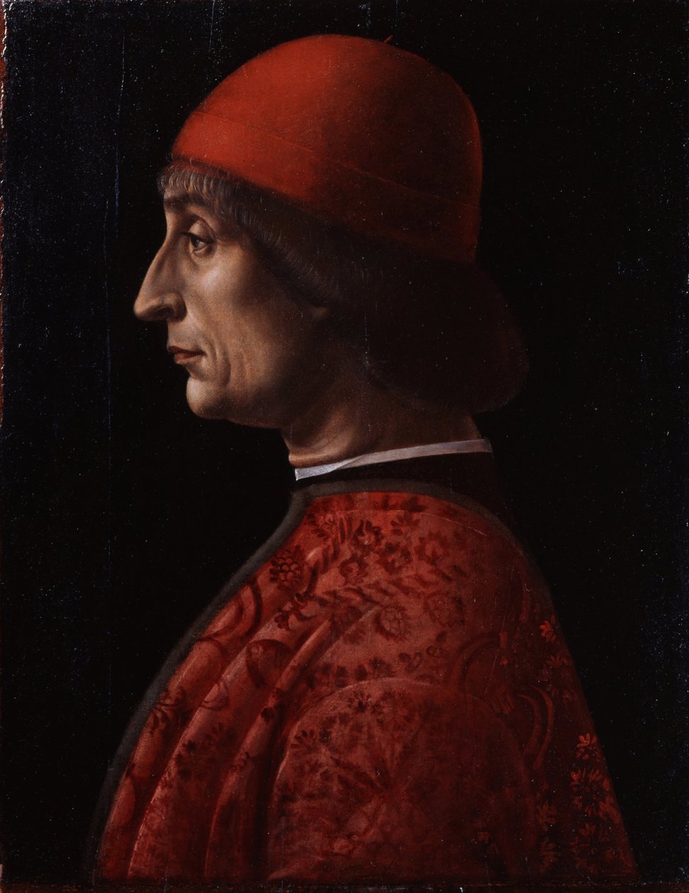 Portræt af Giovanni Francesco Brivio af Vincenzo Foppa