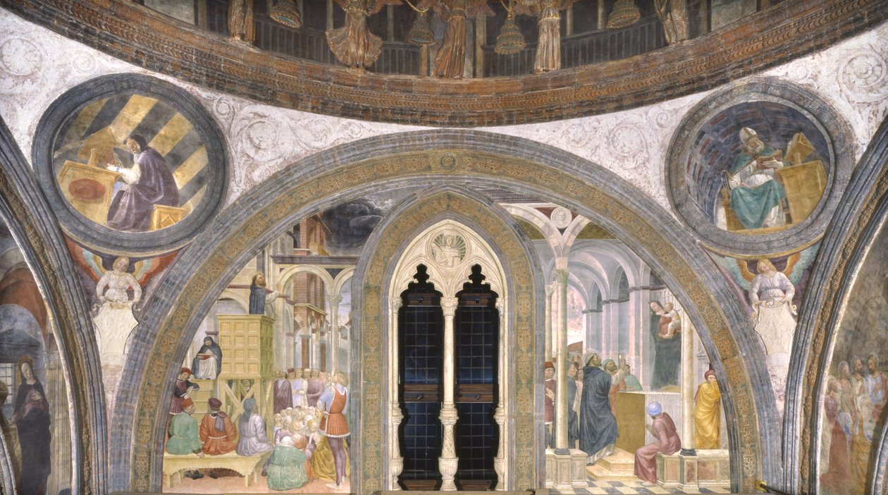 Sankt Peter Martyrs mirakel af Vincenzo Foppa