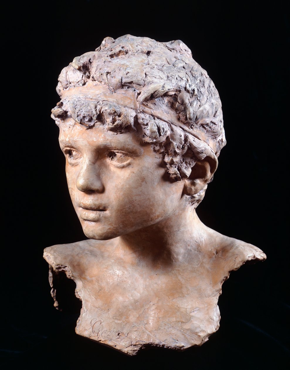 Harpuner (terracotta) af Vincenzo Gemito