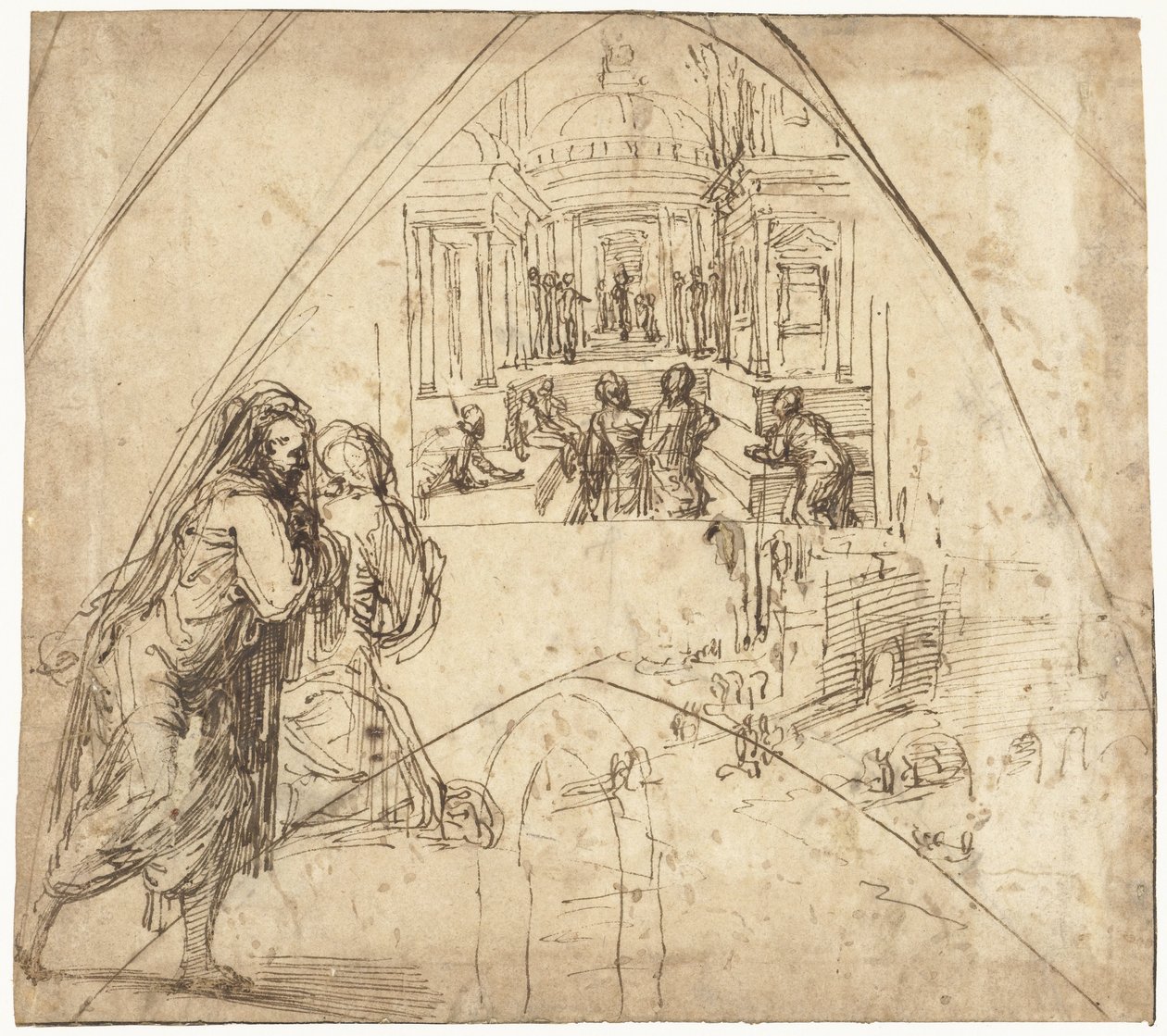 Marias tempel af Vincenzo Tamagni da San Gimignano