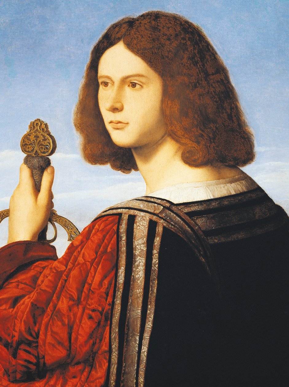 Portræt af Francesco Maria Della Rovere (Senigallia, Pesaro-1490 af Vincenzo di Biagio Catena
