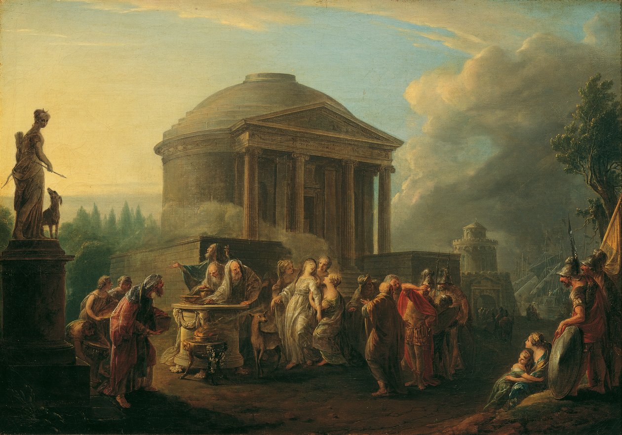 Iphigenia-offeret af Vinzenz Fischer