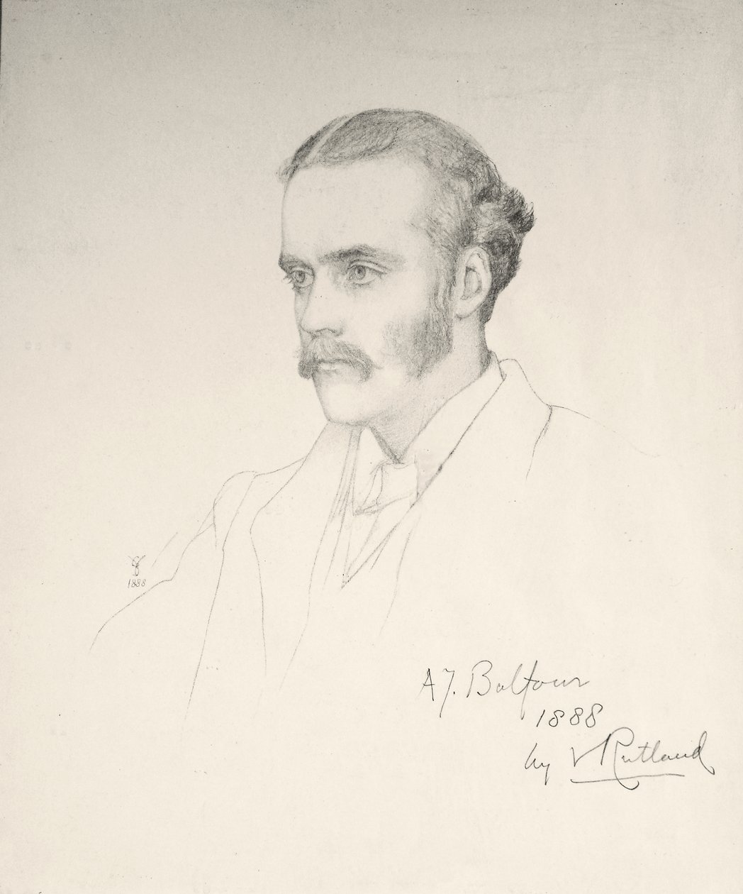 Arthur Balfour, 1888 af Violet Manners