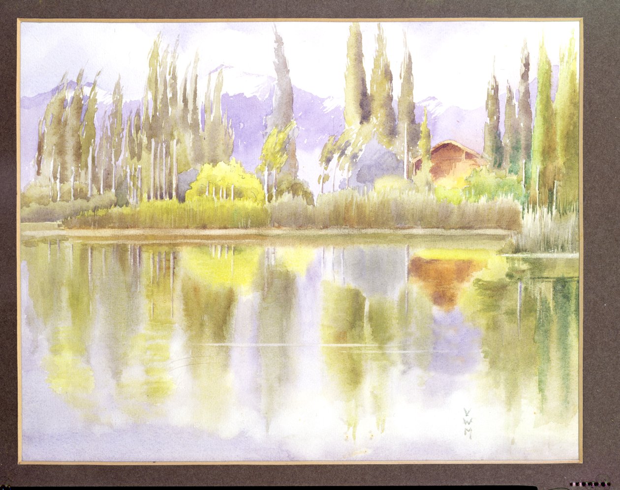 Dal-søen, Kashmir af Violet M. Minchin