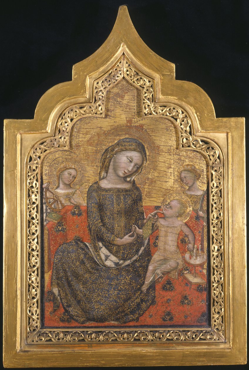 Madonna af ydmyghed af Vitale da Bologna  