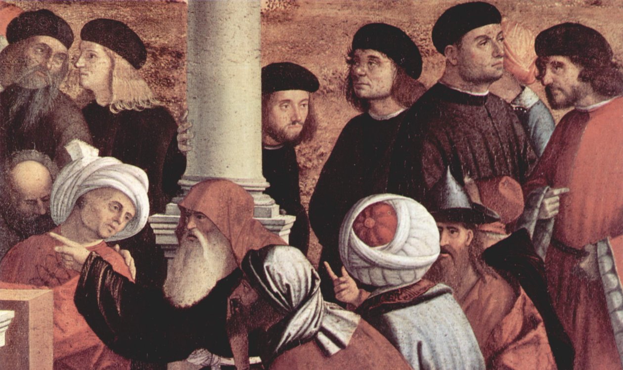 Malecyklus for legenden om St. Stephan af Vittore Carpaccio