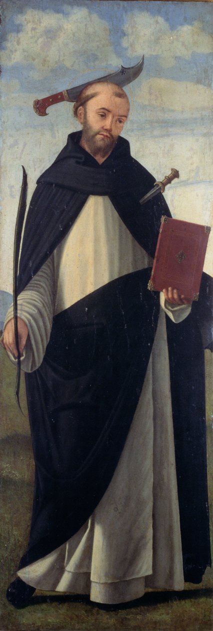 Sankt Peter Martyr af Vittore Carpaccio
