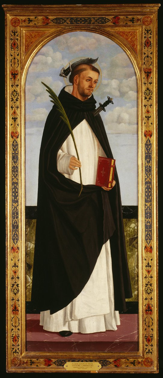 Sankt Peter Martyr af Vittore Carpaccio