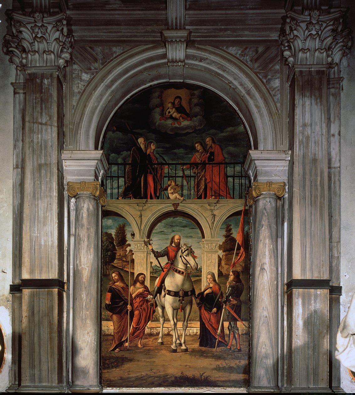 St. Vitalis og Saints af Vittore Carpaccio