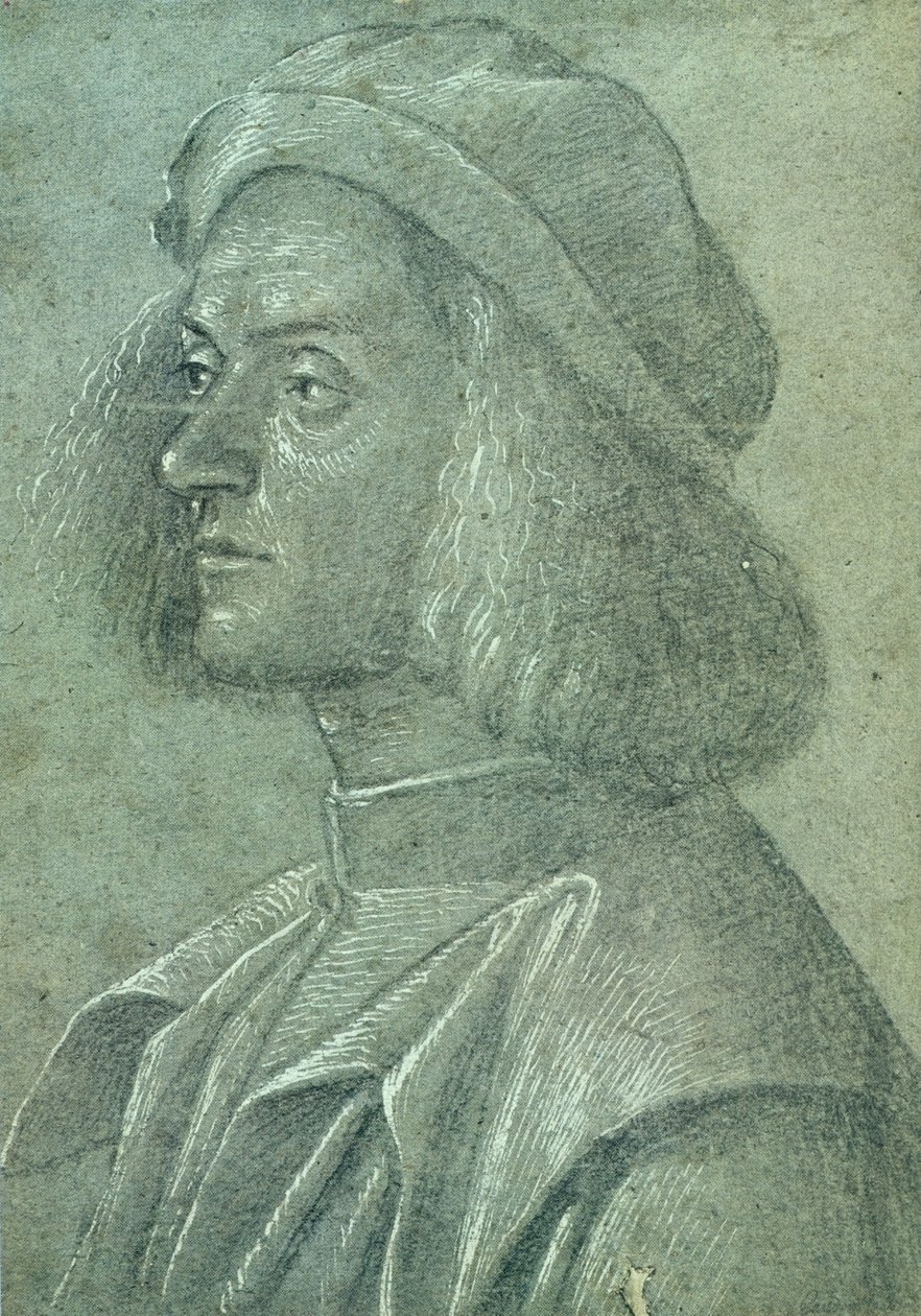 Carpaccio - Portræt af en ung mand, ca. 1500 af Vittore Carpaccio