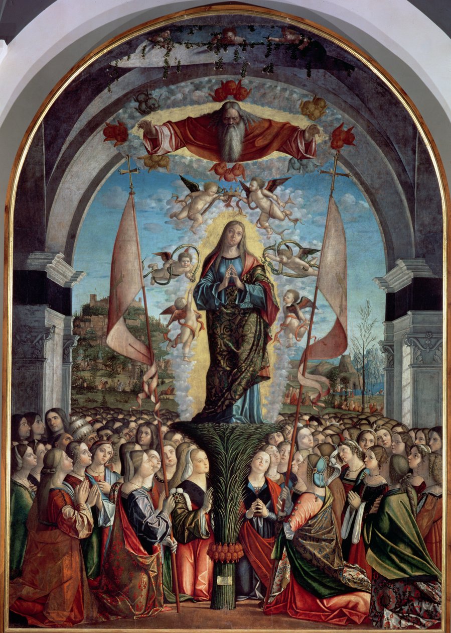 Forherligelse af den hellige Ursula og hendes ledsagere af Vittore Carpaccio