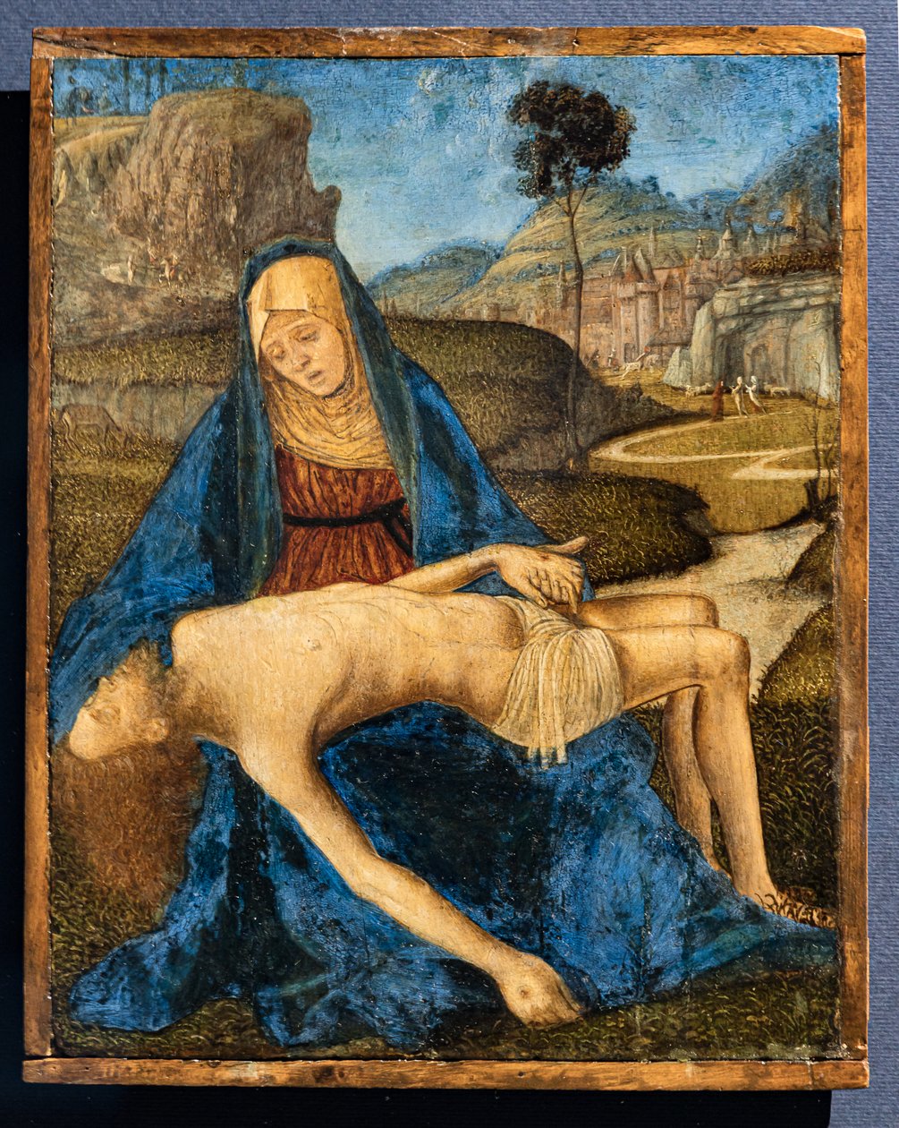 Klagesang, af Vittore Carpaccio, ca. 1485 af Vittore Carpaccio