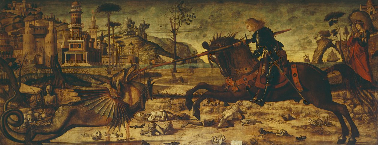 St George og Dragon af Vittore Carpaccio