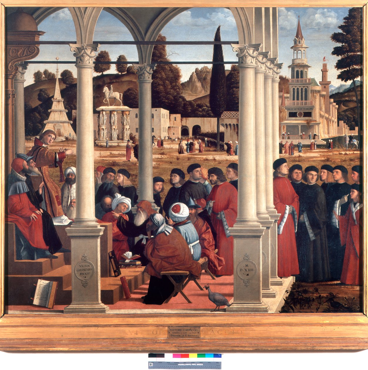 St. Stephens disputation med de ældste i Sanhedrinet af Vittore Carpaccio