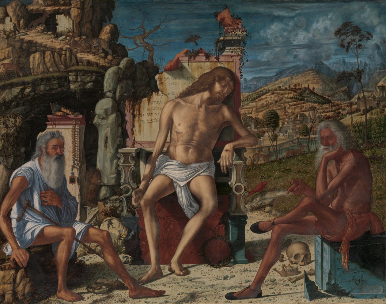 Meditationen over lidenskaben, ca. 1490. af Vittore Carpaccio