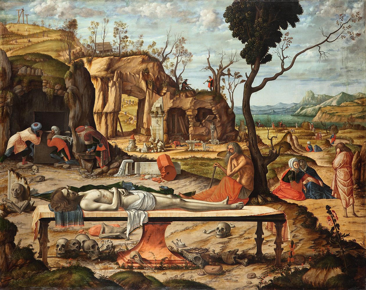 Forberedelsen af Kristi grav af Vittore Carpaccio