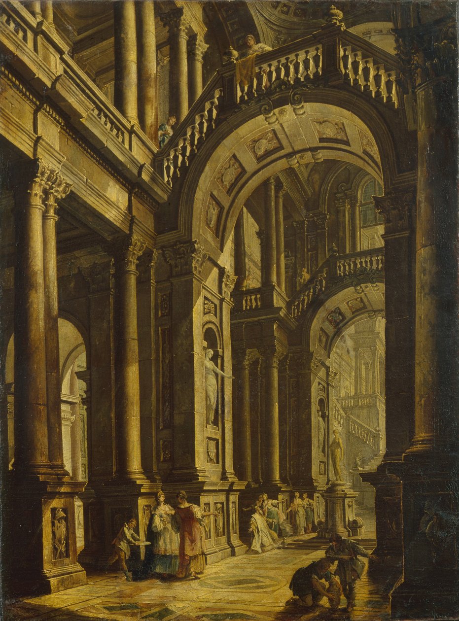 Kong Salomons afgudsdyrkelse af Vittorio Maria Bigari