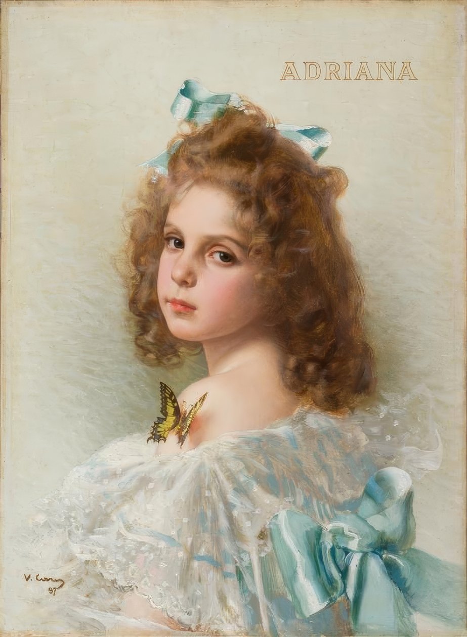 Adriana af Vittorio Matteo Corcos