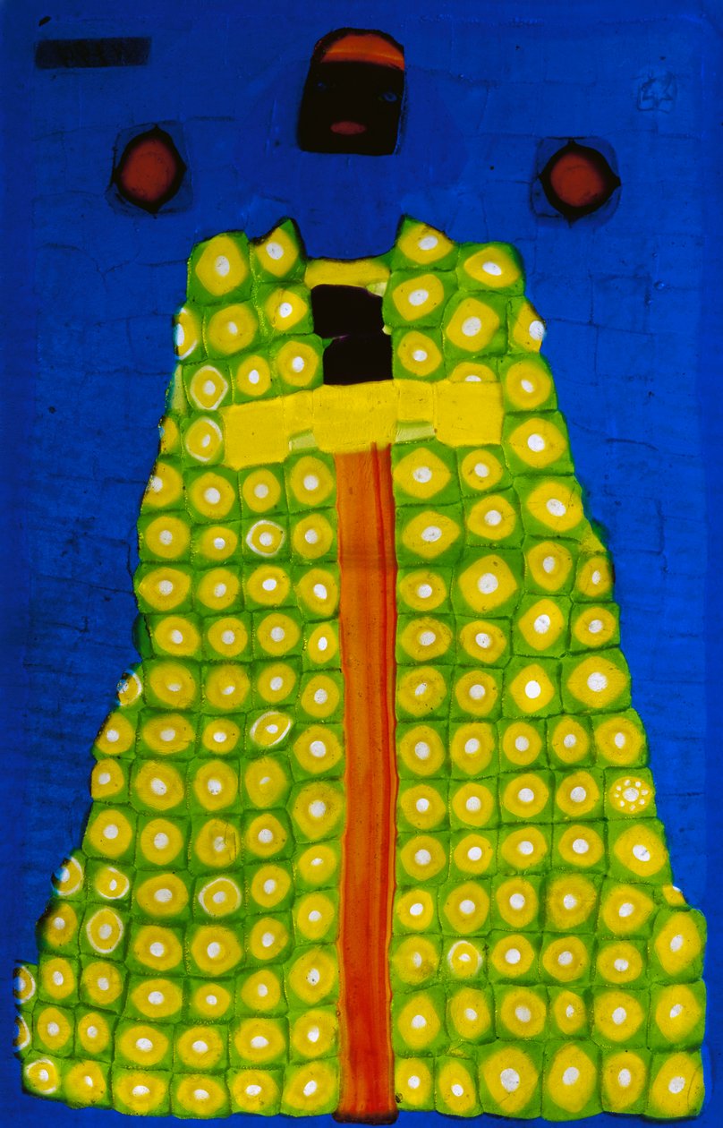 Barbaro, af Vittorio Zecchin (1878-1947), mosaikglasplade skabt af Artisti Barovier til Venedig Biennalen i 1914. Italien, 20. århundrede. af Vittorio Zecchin
