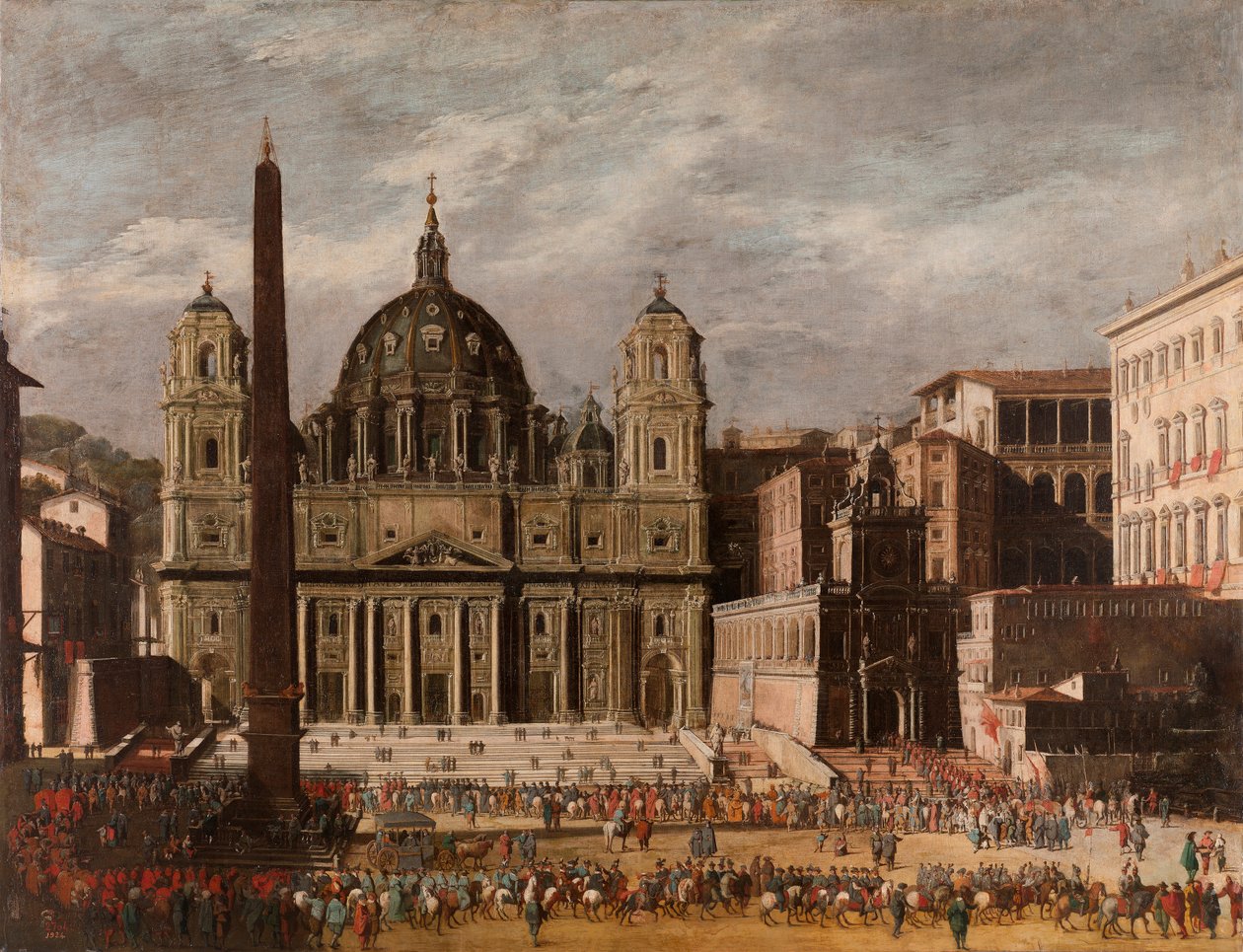 Sankt Peters, Rom af Viviano Codazzi