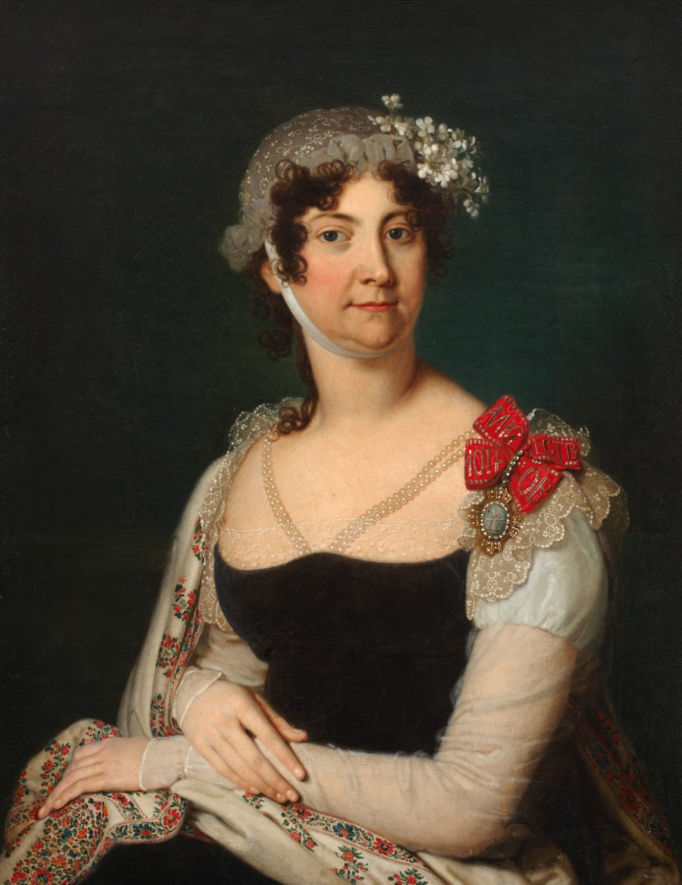 Grevinde Natalia von Buxhoeveden, 1809 af Vladimir Lukich Borovikovsky