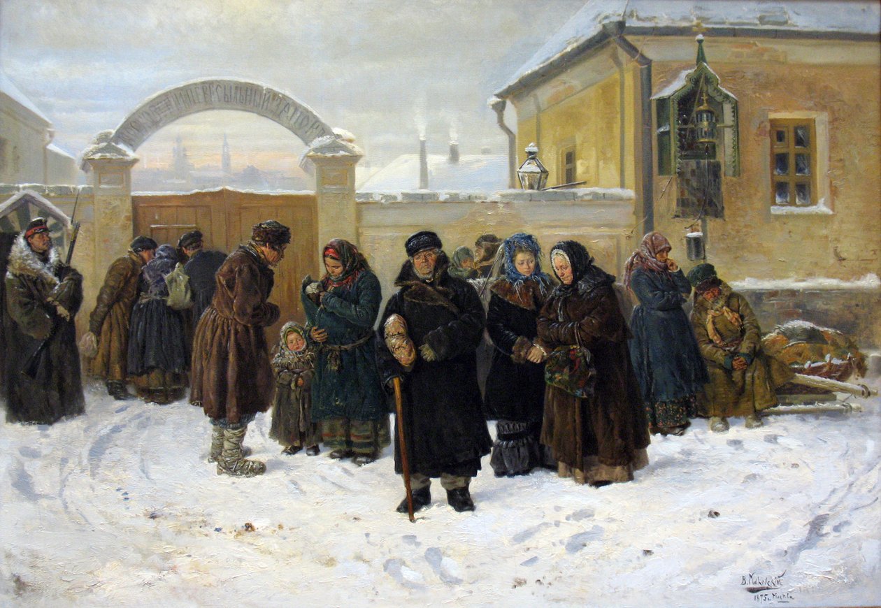Forventninger tysk: Forventninger: an af Vladimir Egorovic Makovsky