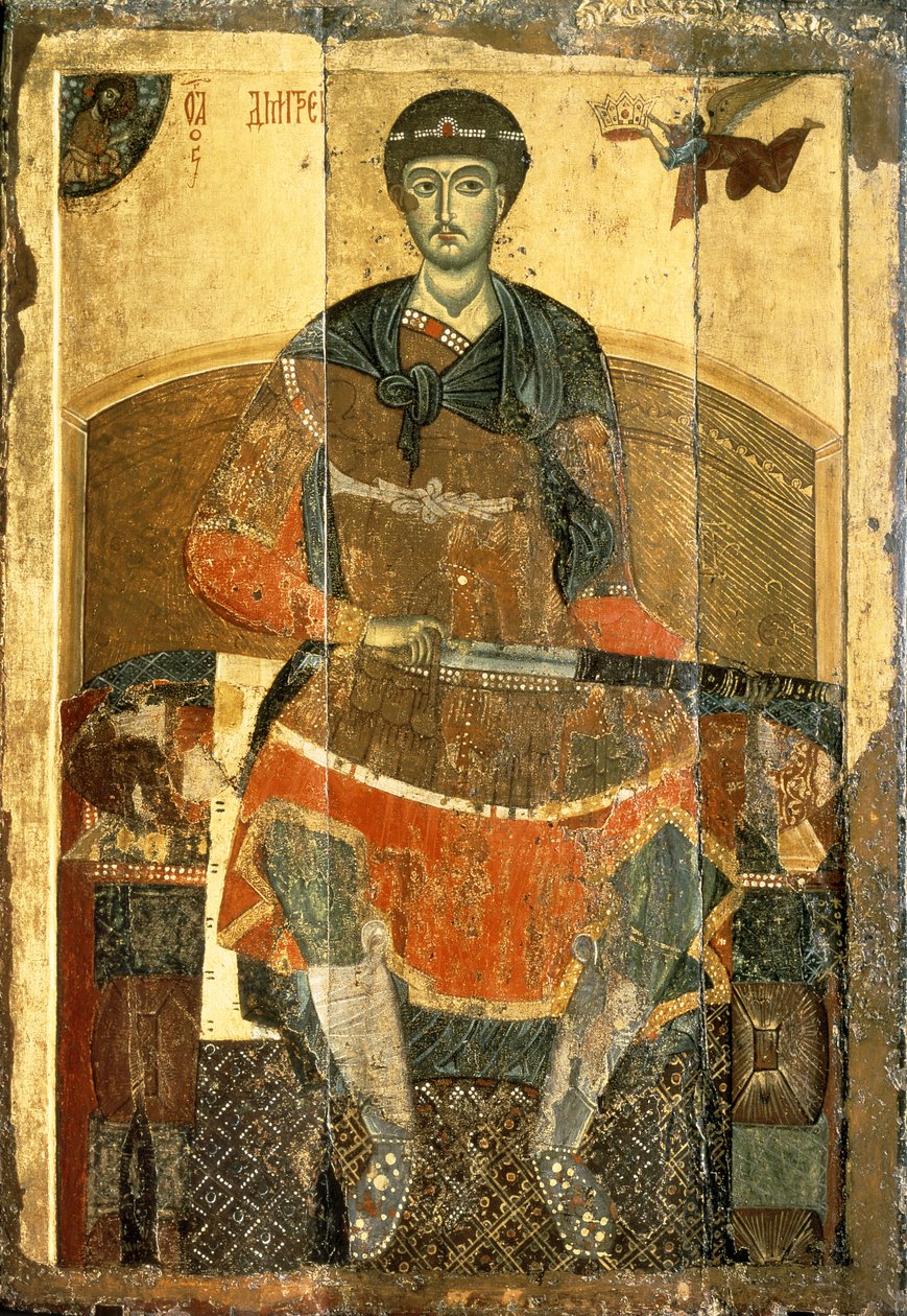 St. Demetrius af Salonica af Vladimir Suzdal School