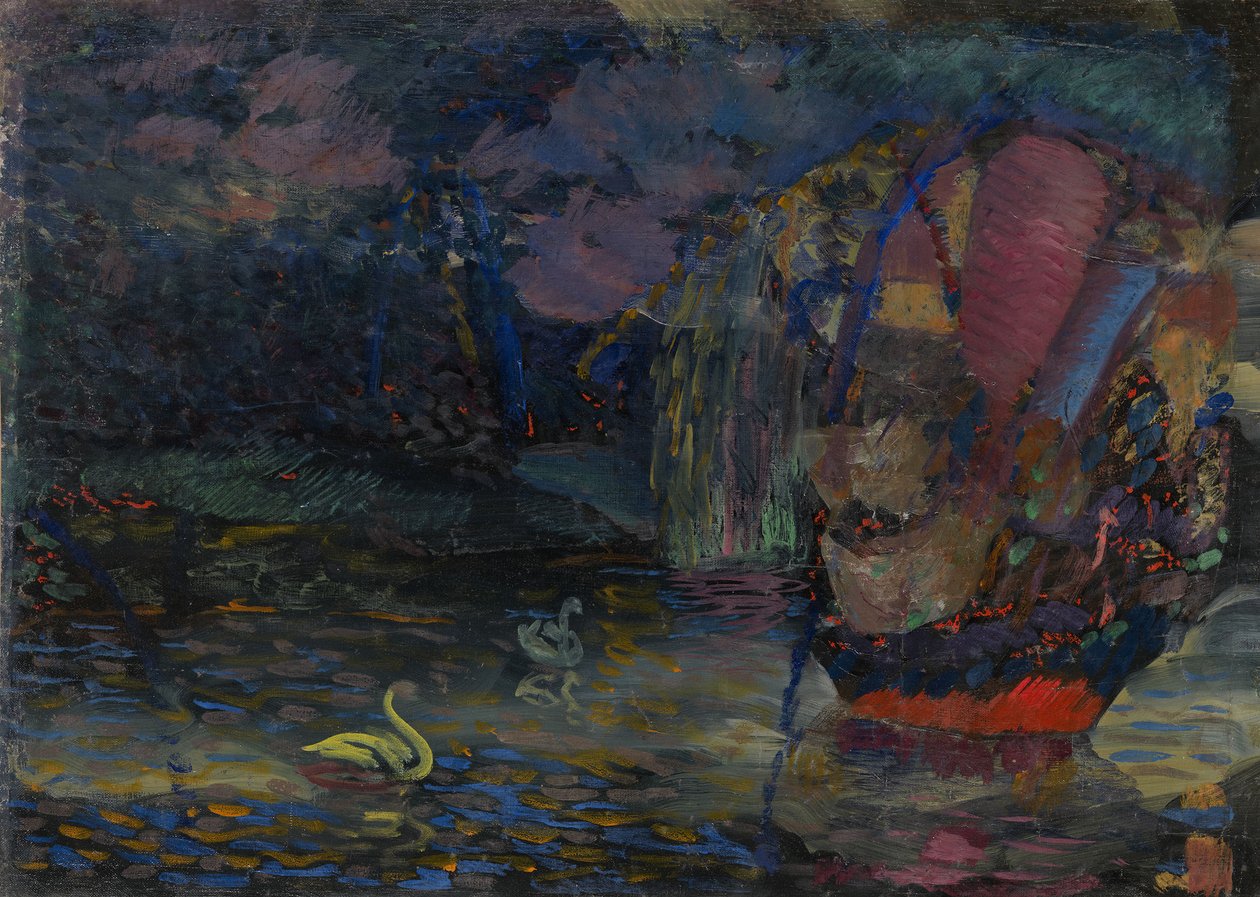 Fairy Lake, 1909-1910 af Daniel Vladimir Baranoff Rossine