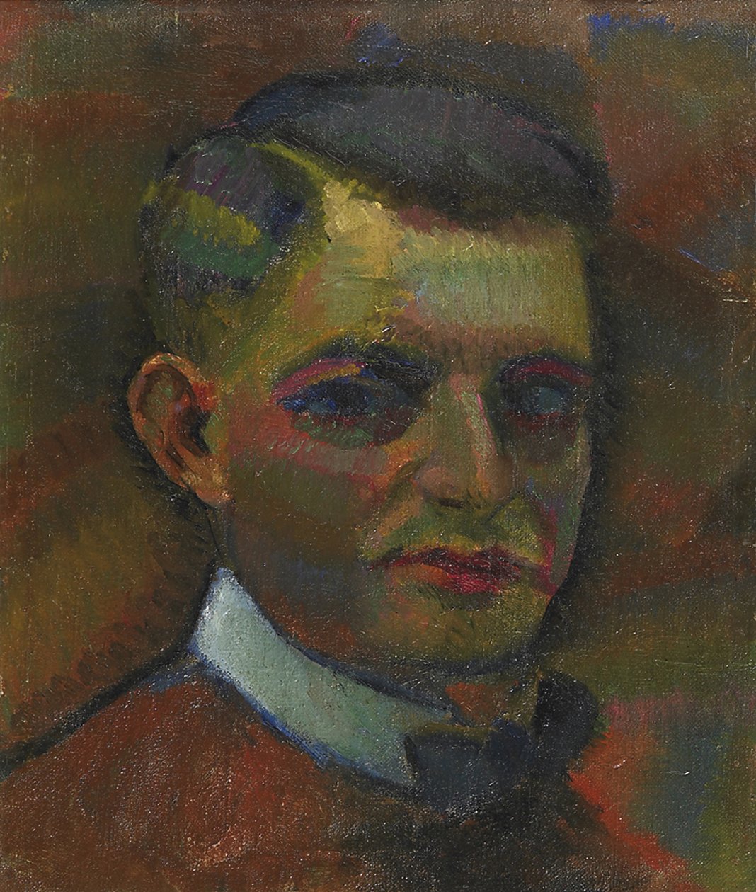 Selvportræt af Daniel Vladimir Baranoff Rossine