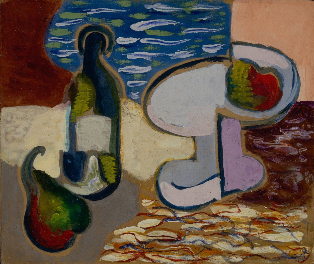 Stilleben med en pære, 1927 af Daniel Vladimir Baranoff Rossine