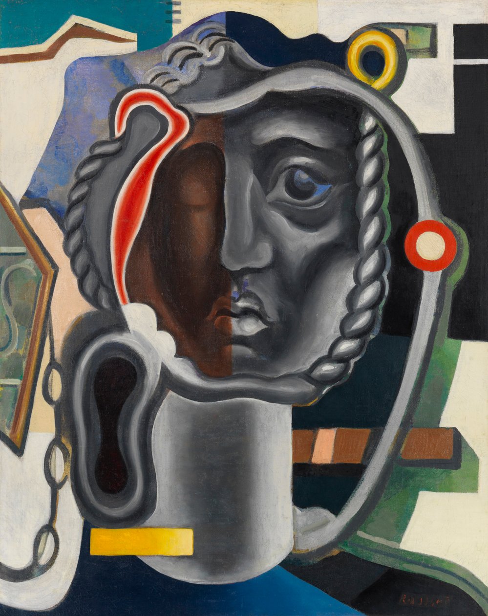 Mekanisk hoved Mekanisk hoved, ca 1925-1928. af Daniel Vladimir Baranoff Rossine