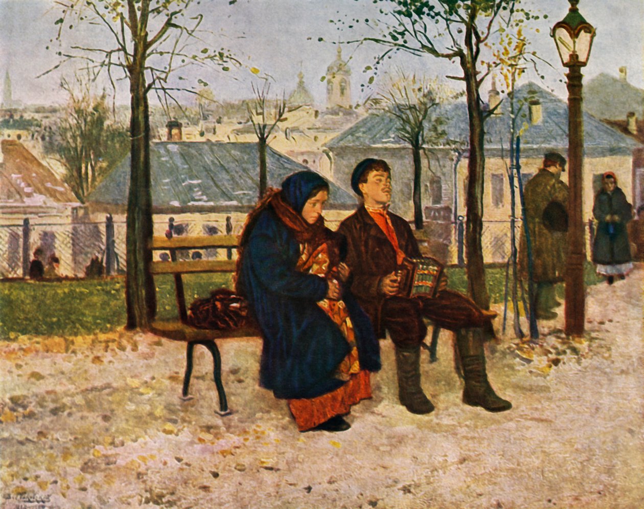 På Boulevarden, 1886-1887, 1965. af Vladimir Egorovic Makovsky