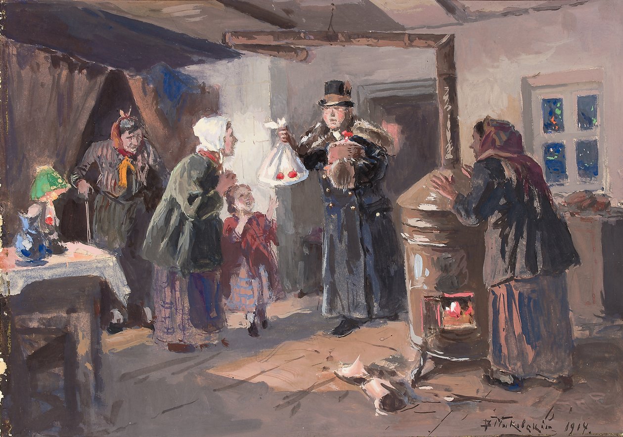 Velynderen, 1914 af Vladimir Egorovic Makovsky