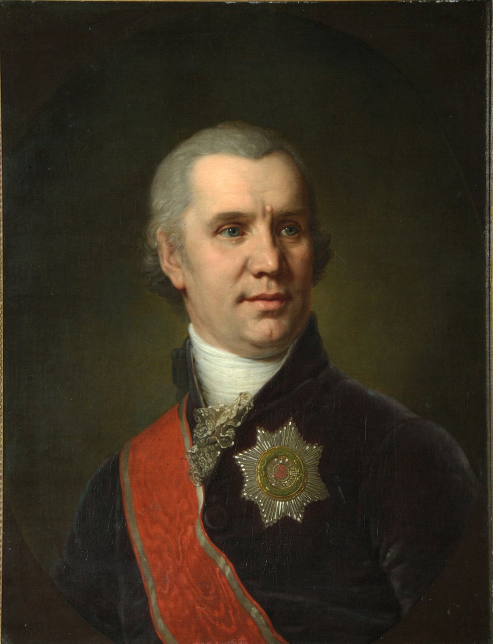 Portræt af Alexei Cyprian Rokosowski, før 1804 af Vladimir Lukich Borovikovsky