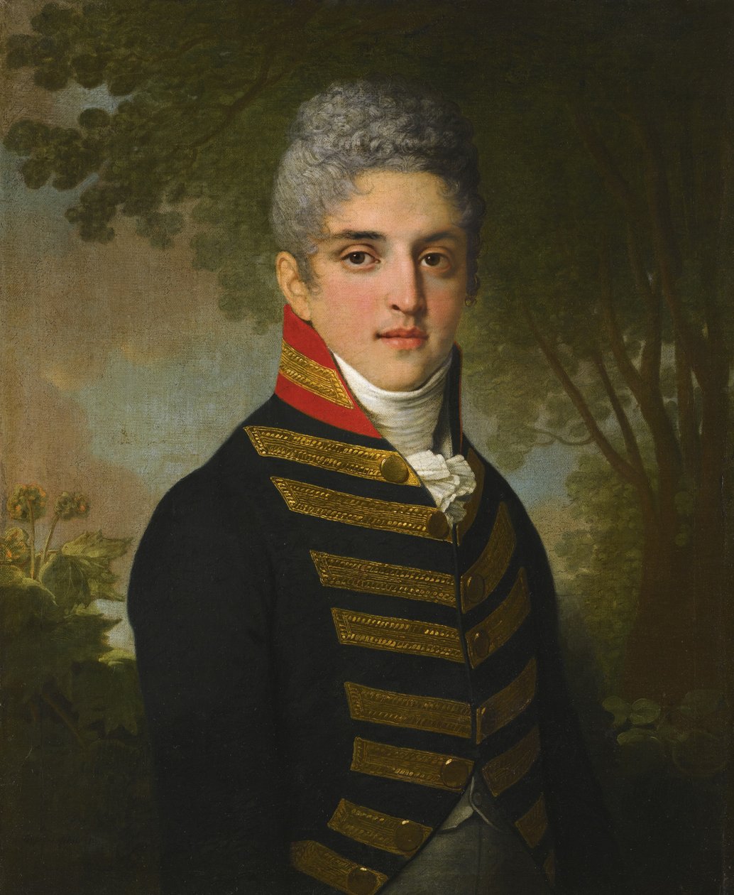 Portræt af Ardalion Petrovich Novosiltsev, 1807 af Vladimir Lukich Borovikovsky