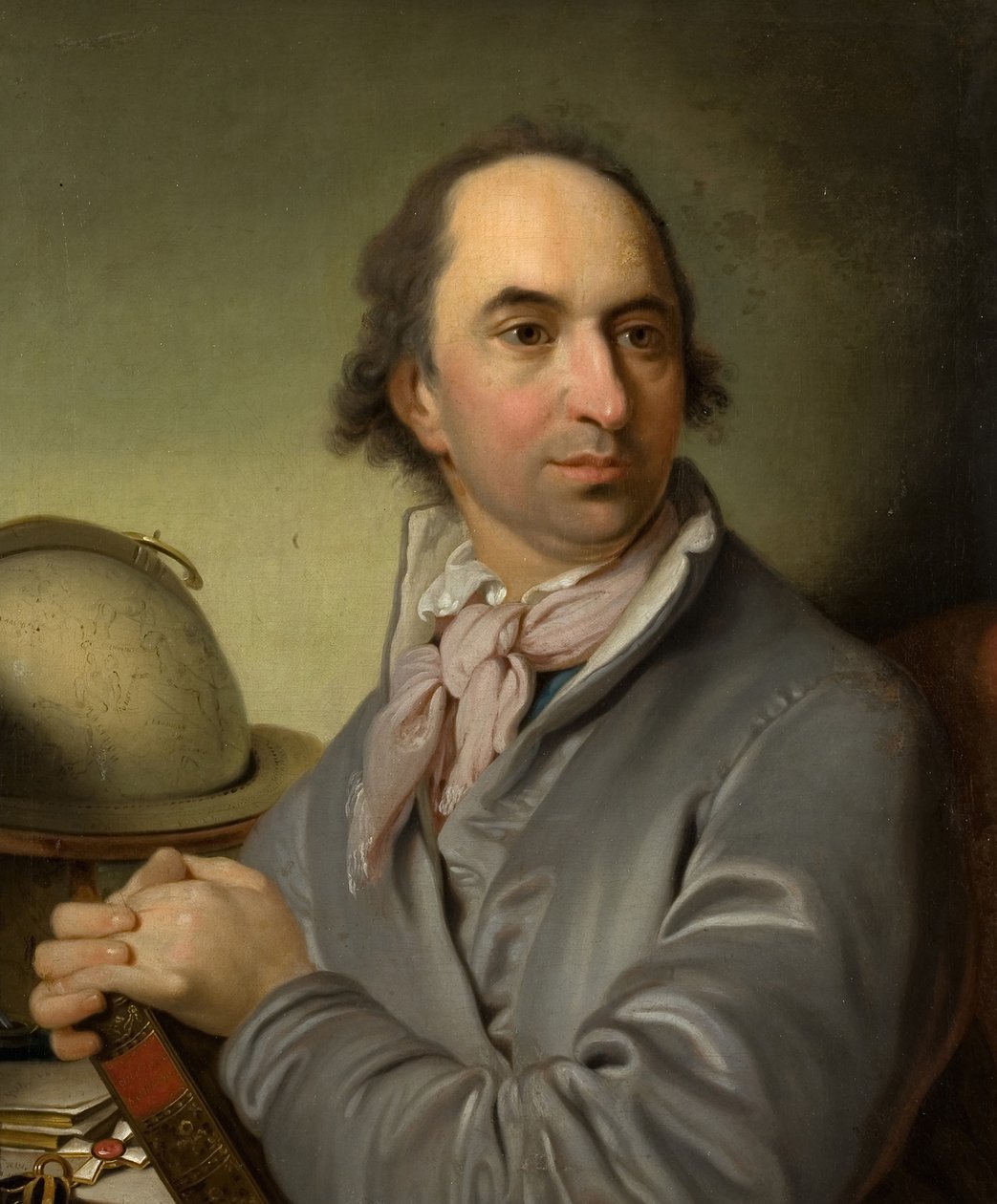 Portræt af grev Alexander Semyonovich Khvostov 1753-1820, 1801 af Vladimir Lukich Borovikovsky