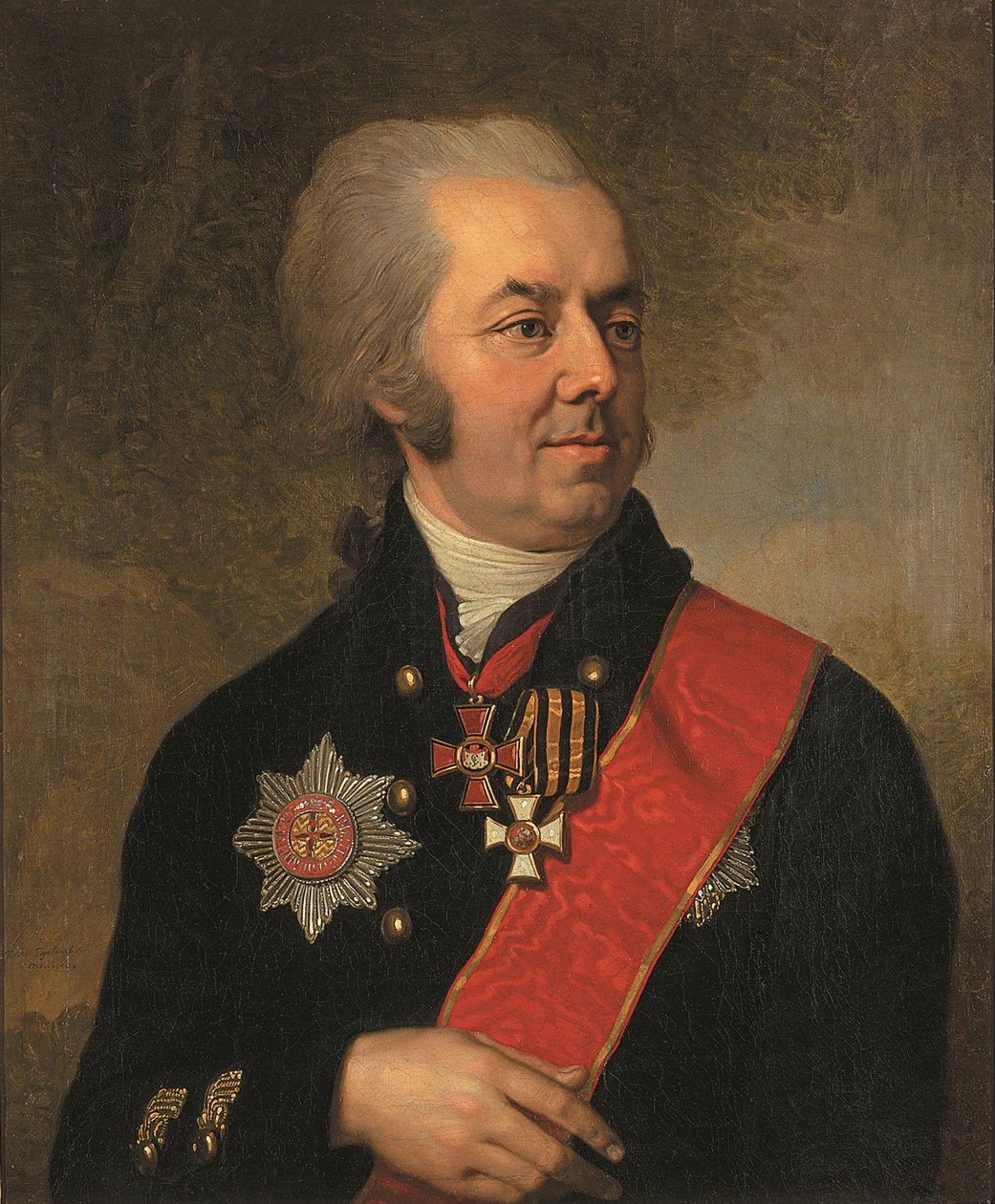 Portræt af Ioasaf Arbenev, 1799 af Vladimir Lukich Borovikovsky
