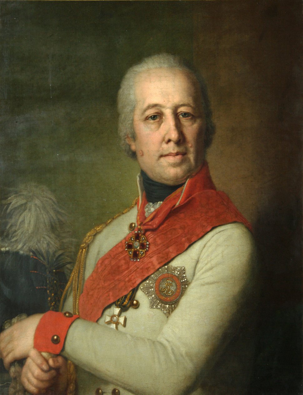 Portræt af Ivan Petrovich Dunin, 1801 af Vladimir Lukich Borovikovsky