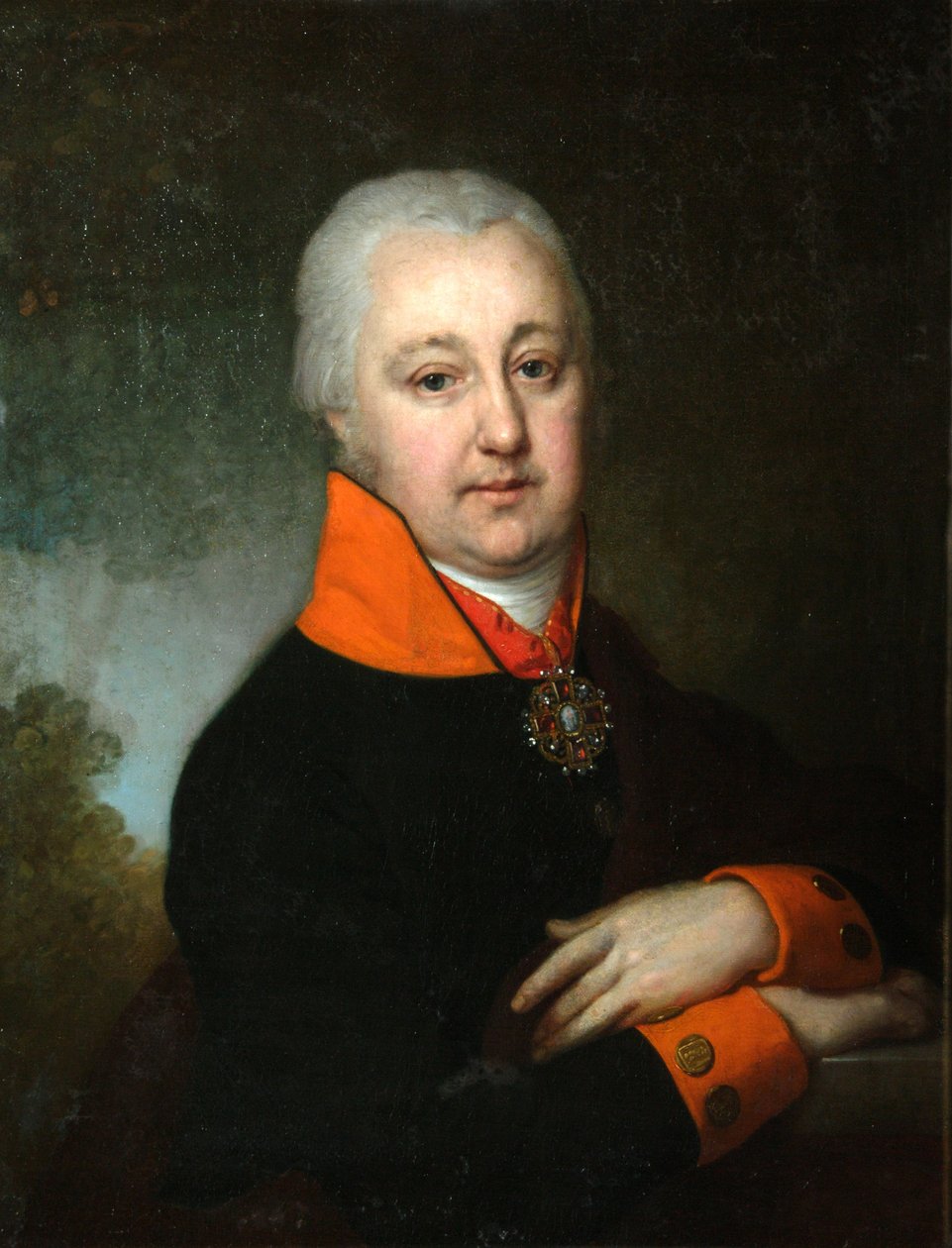 Portræt af Nikolai Mikhailovich Yakovlev, 1802 af Vladimir Lukich Borovikovsky