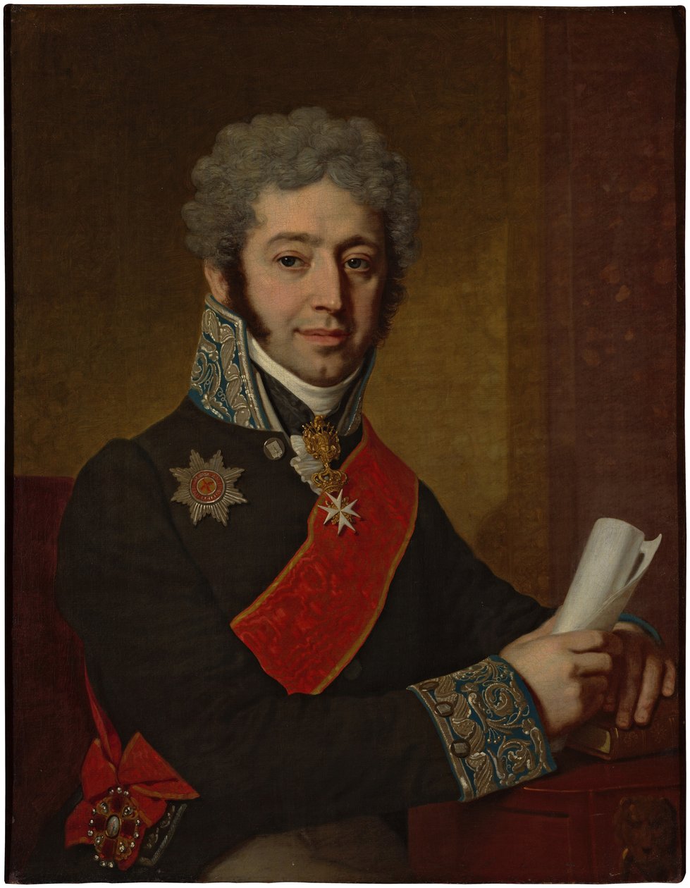 Portræt af prins Alexei Alexeyevich Dolgoruky 1775-1834, 1811 af Vladimir Lukich Borovikovsky