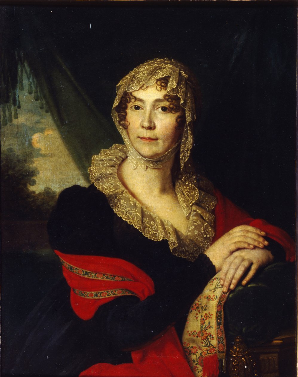 Portræt af prinsesse Natalia Alexandrovna von Buxhoeveden 1758-1808, født Alexeyeva, 1790