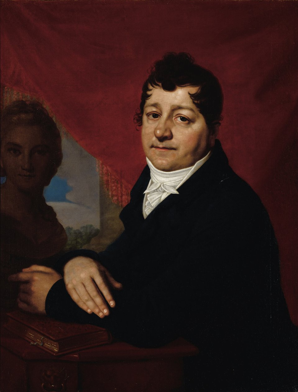 Portræt af Sergei Savvich Yakovlev 1763-1818, ca. 1810 af Vladimir Lukich Borovikovsky