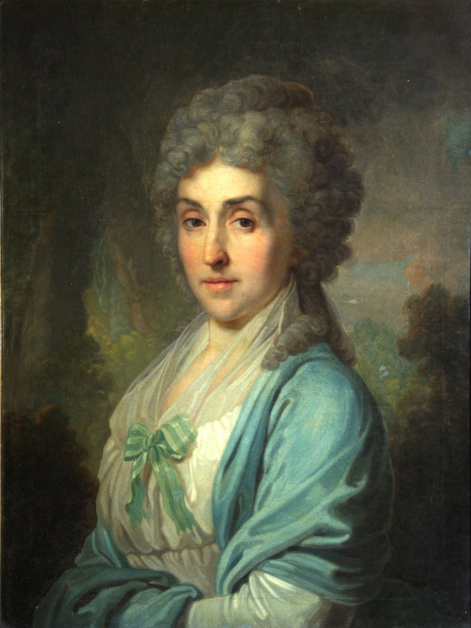 Portræt af Ekaterina Alexandrovna Novoseltseva, 1794 af Vladimir Lukich Borovikovsky